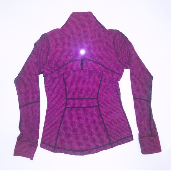 🍋LULULEMON - pink/purple and black zip up sweater - Picture 2 of 7